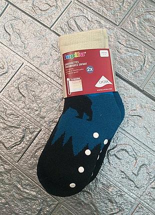 Махровые носки с силиконовыми тормозками