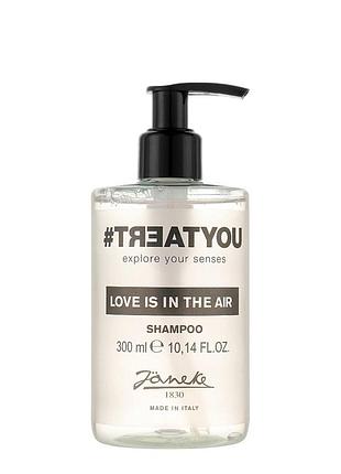 Шампунь для волос janeke #treatyou love is in the air shampoo 300 мл