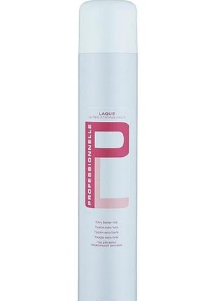 Лак для волосся надсильної фіксації schwarzkopf professional professionnelle laque super strong hold 500ml