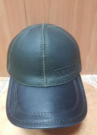 Бейсболка шкіра