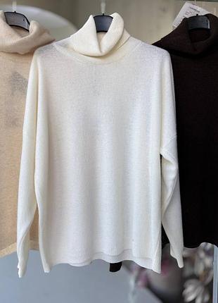 Итальянский свитер из 100% шерсти