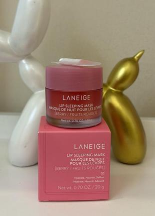 Laneige lip sleeping mask нічна відновлююча маска для губ