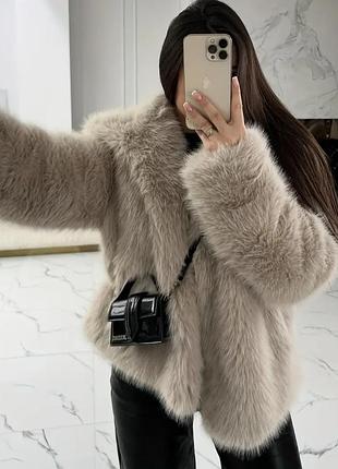 Розкішна шубка, неймовірне хутро- тренд сезону. бренд orsey, rufuete.  велика знижка до чорної п'ятниці