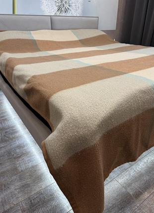 Велика двоспальне покривало, 100 % вовна 252 х 210