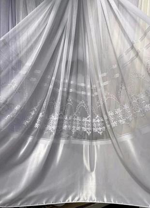 7м готового тюлю бамбук