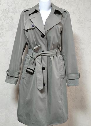 Тренч с поясом c&amp;a, на подкладке