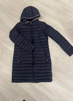Демі пуховик жіночий tommy hilfiger