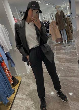 Піджак еко шкіра