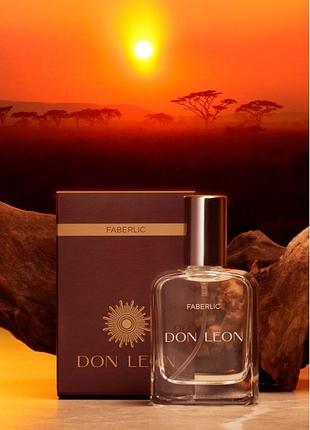 Don leon фаберлік 35 мл нові чоловіча туалетна вода дон леон фаберлик одеколон раритет парфуми для чоловіків духі розпродаж парфюм зімʼята упаковка