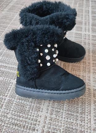Замшевые угги, сапожки на девочку