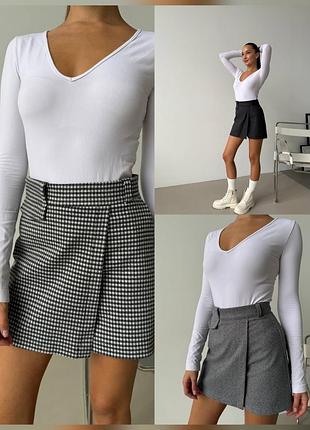 Жіноча кашемірова спідниця шорти