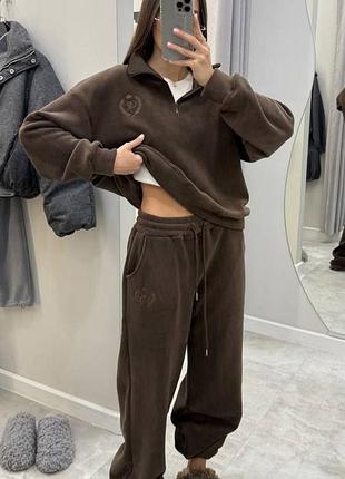 Трендовий костюм фліс