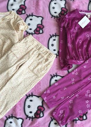 5-6 р cat&amp;jack брендовый велюровый костюм, мягкий, на манжетах новый с бирками анималистическая длина 40; пог 40; рукав от ворота 46; длина 58;