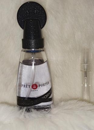 Pret à porter от coty туалетная вода парфюма отливант 5 мл распил парфюмерии