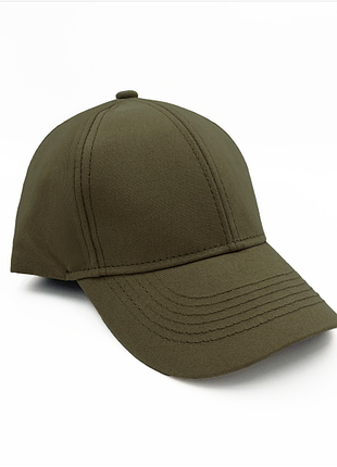 Кепка зеленая usvit регулируемая натуральная женская мужская унисекс