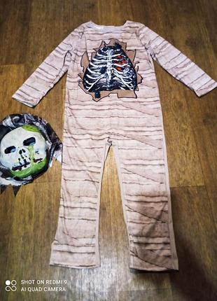 Костюм, мумия египетская, 7-8 лет, хеллоуин