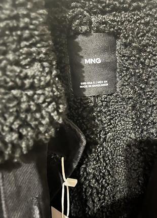 Тепла  джинсова куртка mango 2