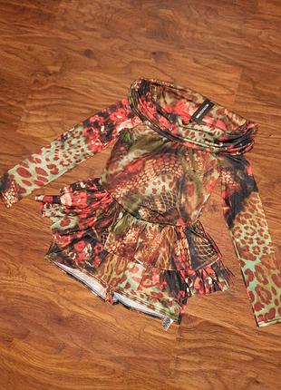 Платье шорты стрейчевое s размер.