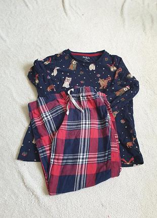Пижама для девочки 7-8 лет