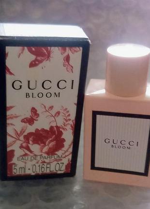 Миниатюра gucci bloom eau de parfum..оригинал.