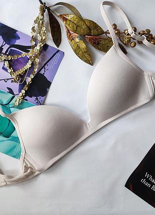 Хлопковый коттоновый бюстгальтер без косточек tezenis intimissimi 75b 75a
