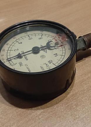 Манометр для измерения давления (диаметр 100мм, толщина 50мм)