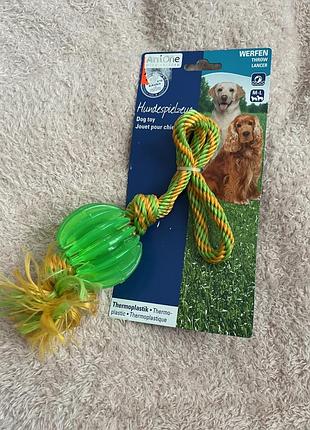 Anione нова німецька іграшка для собаки мʼяч на канаті