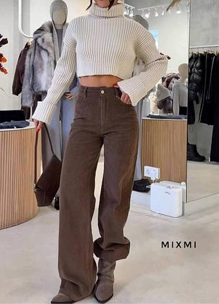 Теплі вельветові  штани брюки