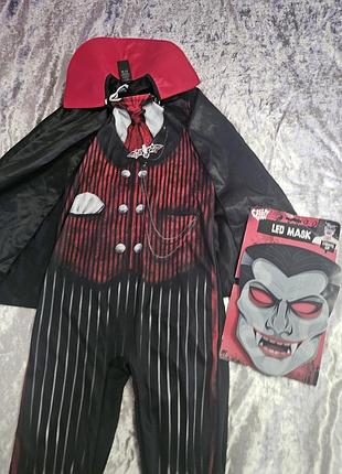 Костюм на хеллоуин дракула 9-10 лет