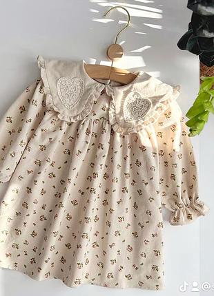 Сукня плаття в квіточку