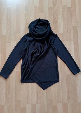 Трендовый женский нарядный свитер оригинального кроя metal rooster