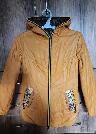 Куртка жіноча демісезон двостороння