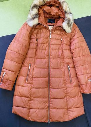 Зимова курточка великий розмір, курточка 50, 52