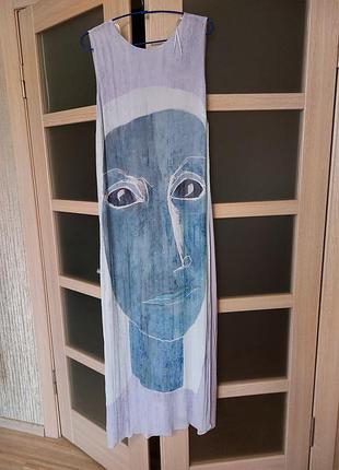 Платье длинное интересное