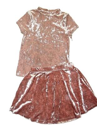 Шикарний ошатний костюм на 11-12років зріст 152