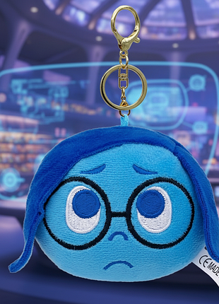 Мыслями наизнанку брелок плюшевый inside out сум инсайд брелок на ключи, на сумку