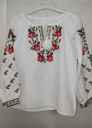 Вышиванка на девочку