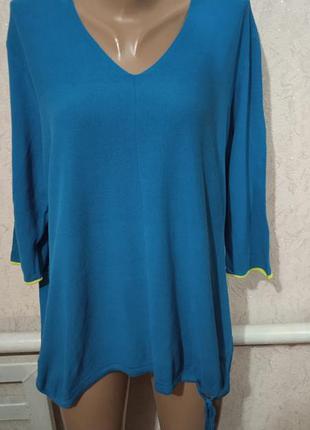 Футболка батал, низ стягивателя