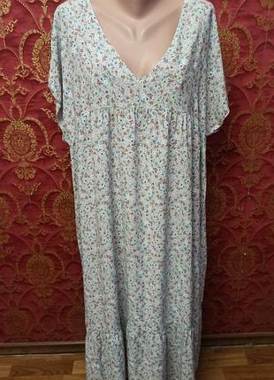 Рубашка ночная или платье италия вискоза размер 20-22