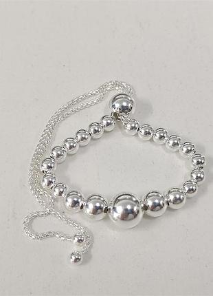 Серебряный браслет пандора