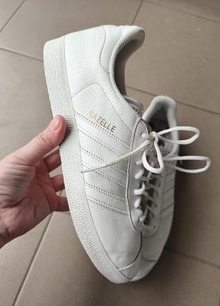 Кожаные кроссовки adidas gazelle
