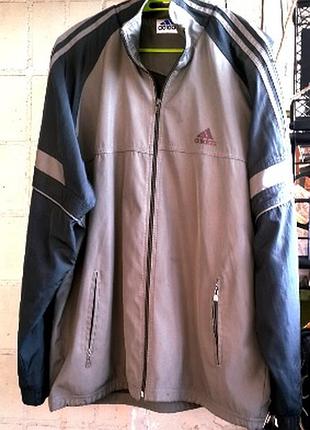 Куртка мужская с ломмасами adidas с кошенями на подкладе