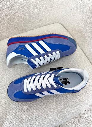 ⚫️adidas sl 72 blue white  🔴