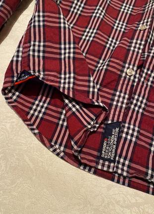 Superdry ® бавовняна сорочка в клітку.3 фото