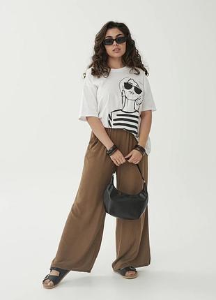 Футболка c&a, біла бавовна, гламурний графічний дизайн, дорогоцінний камінь