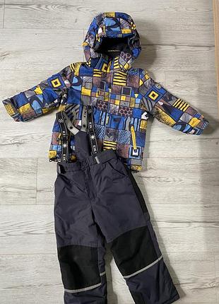 Зимовий комбінезон на хлопчика куртка і штани