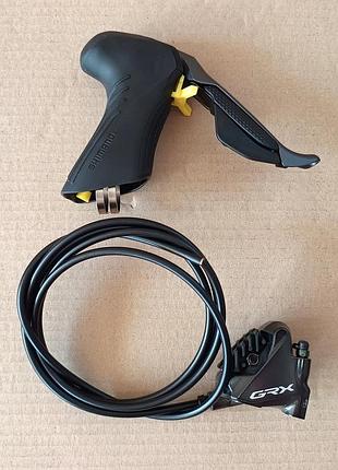 Shimano grx st-rx815 di2 + br-rx810 flatmount