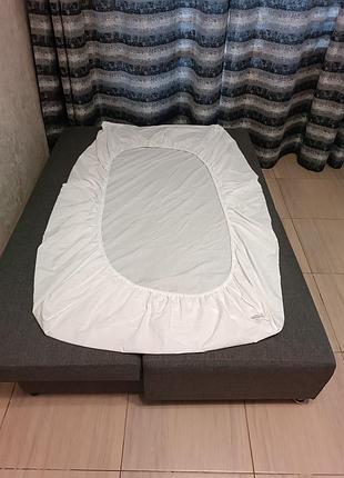 Прочная простынь на резинке хлопок