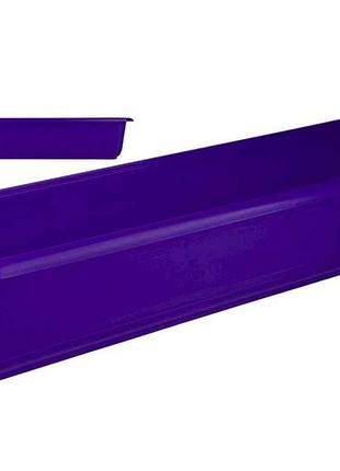 Балконный горшок для цветов no1 690х180мм (фиолетовый) тм консенсус