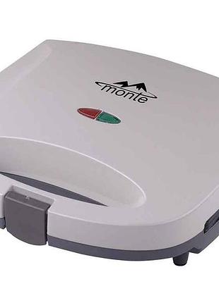 Сэндвичница 800вт.monte mt-3511; антитип.покрытые 3511-mt тм monte